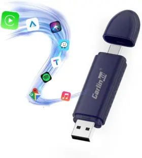 Carlinkit 705353486944 Mini Se Pro 2-in-1 Wireless Adapter For Carplay/android Auto Dongle C