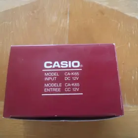 Ca-k65 Casio Car Adapter Vehicle Battery Ca-k65 Casio Car Adapter Vehicle Battery