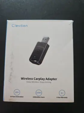 B0f6ckm1jm Cleviton Wireless Apple Carplay Adapter
