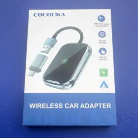 Cxz506 Cococka Wireless Car Adapter Usb High-speed Carplay Android Auto