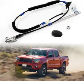 Xc-an005 Covnikyer Manual Antenna Assembly With Holder Compatible Toyota Tacoma Black