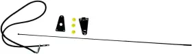 82200683k Crown Automotive Antenna Kit Electronics And Telematics Silver