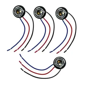 Dam1 Damwot 4pcs 1157 Led Bulb Socket Plug Signal Light Wiring Harness Dam1 Damwot 4pcs 1157 Led Bulb Socket Plug Signal Light Wiring Harness