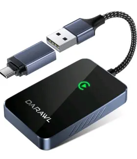 B0crr5phjr Darawl Wireless Carplay Adapter Dongle For Iphone Apple Plug&play