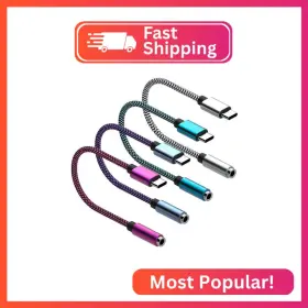 Usbc01 Dem.lorida Usb Type C To 3.5mm 4pack Female Headphone Jack Adapter Aux Audio Cab