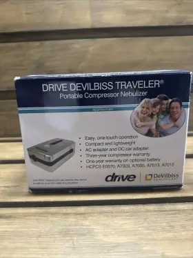 6910p-dr Drive 6910 Devilbiss Traveler Portable Compressor Neb System Model #3