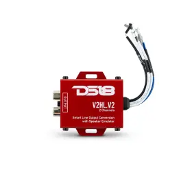 V2hl.v2 Ds18 810005184434 Hi/lo Converter 2-channel With Speaker Emulator - High-level
