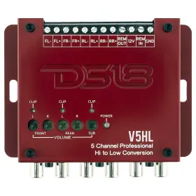 V5hl Ds18 5-channel Line Out Converter High-level Speaker Signal To Low-level Rca #3