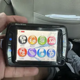 Xnav3550 Dual Gps 3550 Navatlas With Car Charger Used