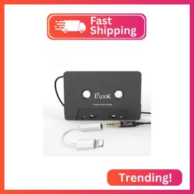 Ushmcabnl0102 Elook Car Cassette Aux Adapter Kit With A Smartphone To 3.5 Mm Headphone Jack Ushmcabnl0102 Elook Car Cassette Aux Adapter Kit With A Smartphone To 3.5 Mm Headphone Jack