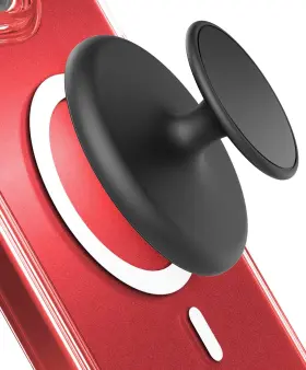 Ms320bk Encased Magnetic Phone Grip - Designed For Magsafe Iphone 16/15 Pro Black