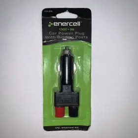 270-0036 Enercell Heavy Duty Cigarette Lighter Plug With Binding Posts 12 Vdc 270-0036 Enercell Heavy Duty Cigarette Lighter Plug With Binding Posts 12 Vdc