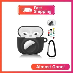 2in1-3-heise Enspito 2 In 1 Protective Case Combo Set Compatible For Apple Airpods 3 2021 Airtag Gp