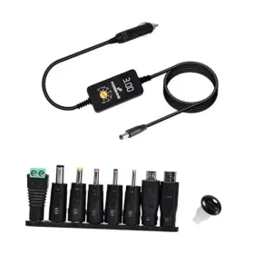 F Foremme 769818106587 Car Charger Adapter With Led Screen Display 3v 4.5v 5v 6v 7.5v 9v 12v 2a Auto