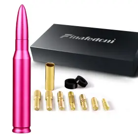 Finafedom 735153281180 7.8in Car Truck Antenna Bullet Rose Red Matte Texture