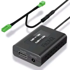 Fitdvr 717504125268 Dash Cam Power Adapter 3-pin For Volvo Polestar Auto-dimming Mirror