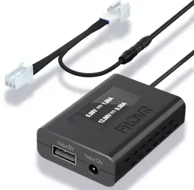 Fitdvr 717504125398 Dash Cam Power Adapter 3-pin For Honda Connect To Overhead Console