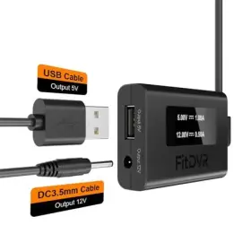 D3-024 Fitdvr Power Adapter 3-pin For Dash Cam Radar Dashcam Charger Cable Bmw And #3