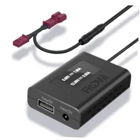 D3-024 Fitdvr Power Adapter 3-pin For Dash Cam Radar Dashcam Charger Cable Bmw And