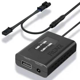 D3-025 Fitdvr Dash Camera Power Adapter 3-pin For Audi Volkswagen Porsche Connects To #2