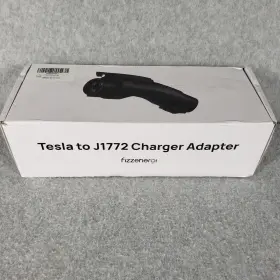 Tscc02-us-bk Fizzenergi Tesla To J1772 Charger Adapter Max 48a 250v Ac Ip65 For Ev Charging