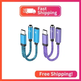 Flecom Flecom-usbc35m1 Samsung Galaxy S25 Ultra Usb C To 3.5mm Audio Adapter Headphone Jack Adapt