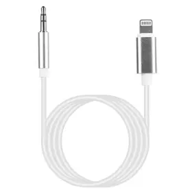 Fresh Fab Finds 691303832063 Iphone Audio Adapter 8pin To 3.5mm Cord Black 3ft Fresh Fab Finds 691303832063 Iphone Audio Adapter 8pin To 3.5mm Cord Black 3ft
