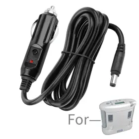 Cc-20251111002 Fullecty 12v Car Power Cord For Inogen One G3 G4 Io-300 Io-400 Ba-301 Ba-306 Auto Charger