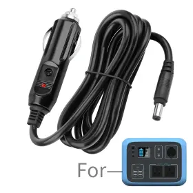 Cc-20251111007 Fullecty Car Dc Adapter For Maxoak Bluetti Ac50s 500wh Solar Generator Rv Power Charger