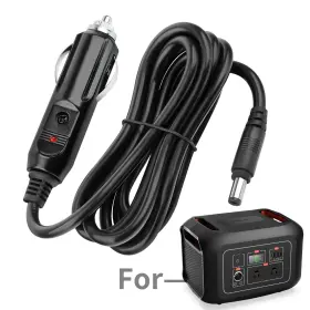 Cc-20251111016 Fullecty Car Adapter For Milin 622wh Portable Power Station Mlps001 12-24v Auto Charger