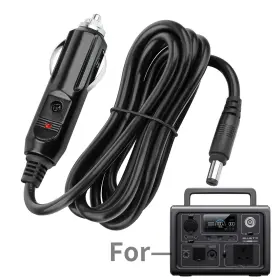Cc-20251111021 Fullecty Car Dc Adapter For Bluetti Eb3a Eb90 268wh Lifepo4 Power Station Rv Charger Cord