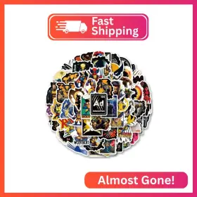 Gt-004 Gmvaesky 63pcs Teens Hero Wolverine Stickers For Mobile Phones Computers Refrigerators Bi