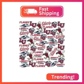 Clclbu901-stkpk.65.50 Graphics & More Liberty University Flames Vinyl Sticker Pack 50 Count Large Waterproof Decals Clclbu901-stkpk.65.50 Graphics & More Liberty University Flames Vinyl Sticker Pack 50 Count Large Waterproof Decals