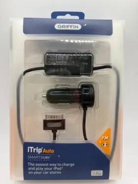 4045-trpautos Griffin New 2007 Technology Itrip Auto Ipod Charger Car Radio Adapter Smartscan