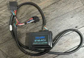 Grixx 744759568236 Usa Spec Bt45-acu Bluetooth Phone Music And Aux Input Kit For Acura 2005-2009