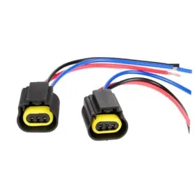 H13ll H13 Headlight Plug 600736953245 9008 Female Socket Wire Harness Adapter Connector For H13ll H13 Headlight Plug 600736953245 9008 Female Socket Wire Harness Adapter Connector For