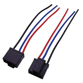 H4 Wiring Harness Pulse Power Plug Connector Bulb 606098298420 9003 Hb2 Headlights Wire Sockets To 3 Pin Adapter For