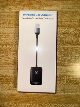 Syy07 Hakt Wireless Carplay Adapter For Iphone Black New Sealed #3
