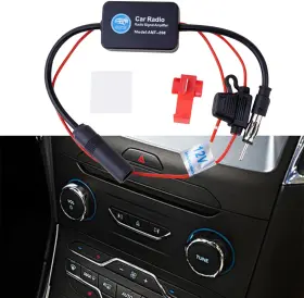 Qp7083 Haobo Car Antenna Booster Stereo Fm Radio Signal Black