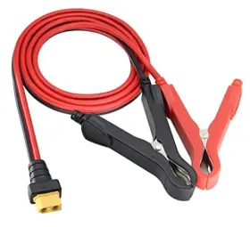 Hf-xt60-0011 Hcfeng 14awg Xt60 To Battery Alligator Clip Cable Conncter With Dc 12v