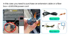 D.003.0158 Hizpo 20230316z Car Fiber Optic Amplifier Adapter For Mercedes Benz W211 W219 W209