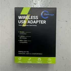 X004b9rkz5 Hnkeyjx Wireless Usb Adapter Carplay Android Auto 5.8ghz Wifi Stable 800 Cars