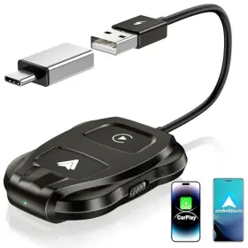 Tht0202 Hooyomi Wireless Carplay Adapter 2025 Upgrade 2 In 1 Plug And Play Dongle Converts