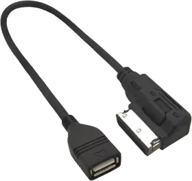 Hqrp 8877720709143 Ami To Usb Cable For Audi Audio Music Interface Adapter Mdi Aux Flash Drive