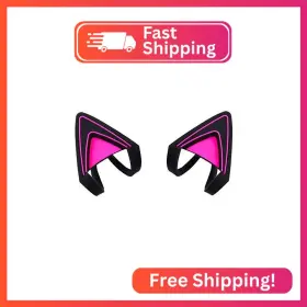 Huyun Hy20210109 Silicone Cat Kitty Ears Lovely Attachable Accessory Compatible For Razer K