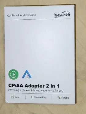 B003 Iheylinkt Ihaylinkit Cp/aa 2 In 1 Carplay Android Bluetooth Usb Car Phone Adapter