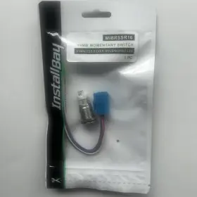 Mibrssr16 Install Bay Momentary Button Switch Stainless Steel With Red Led 5/8 Inch Mibrssr16 Install Bay Momentary Button Switch Stainless Steel With Red Led 5/8 Inch