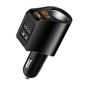 Qc3.0 Intro Unioin Electronics Co Limited Hy10 Cigarette Lighter Socket Adapter Car Charger 12v/24v Outlet Blackqc3.0