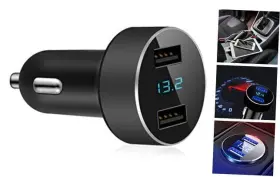 Hy-36 Intro Union Electronics Co Limited Dual Usb Car Charger 4.8a Output 12/24 Volt Adapter Plug For Cigarette