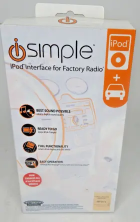 Isfd72 Isimple Ipod Interface For Factory Radio - Ford Lincoln Mercury